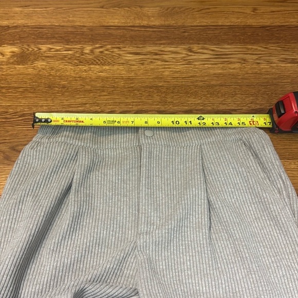 Varley Aberdeen Straight Leg Pant 29" Taupe Marl Size Medium - Picture 12 of 16